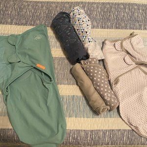Swaddle Me brand velcro swaddles